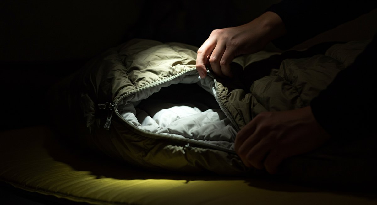 キャンプ 10度 寝るとき