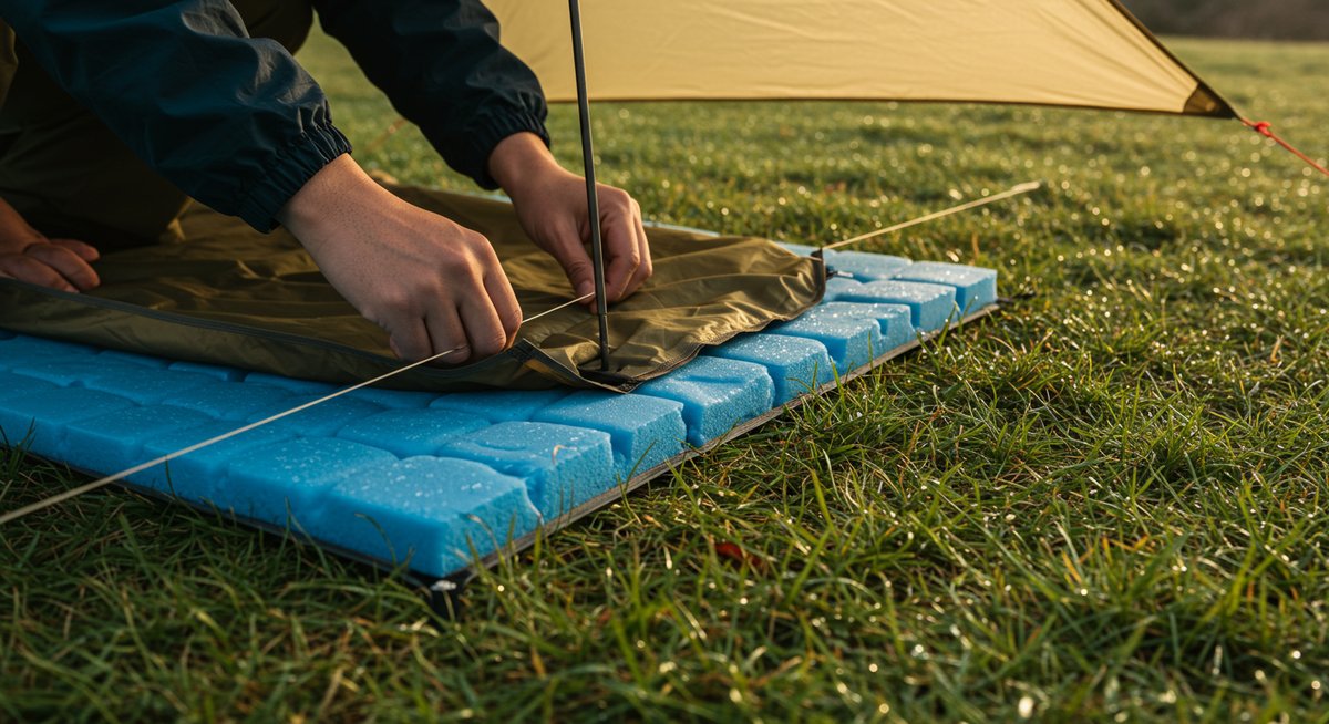 キャンプ 10度 寝るとき