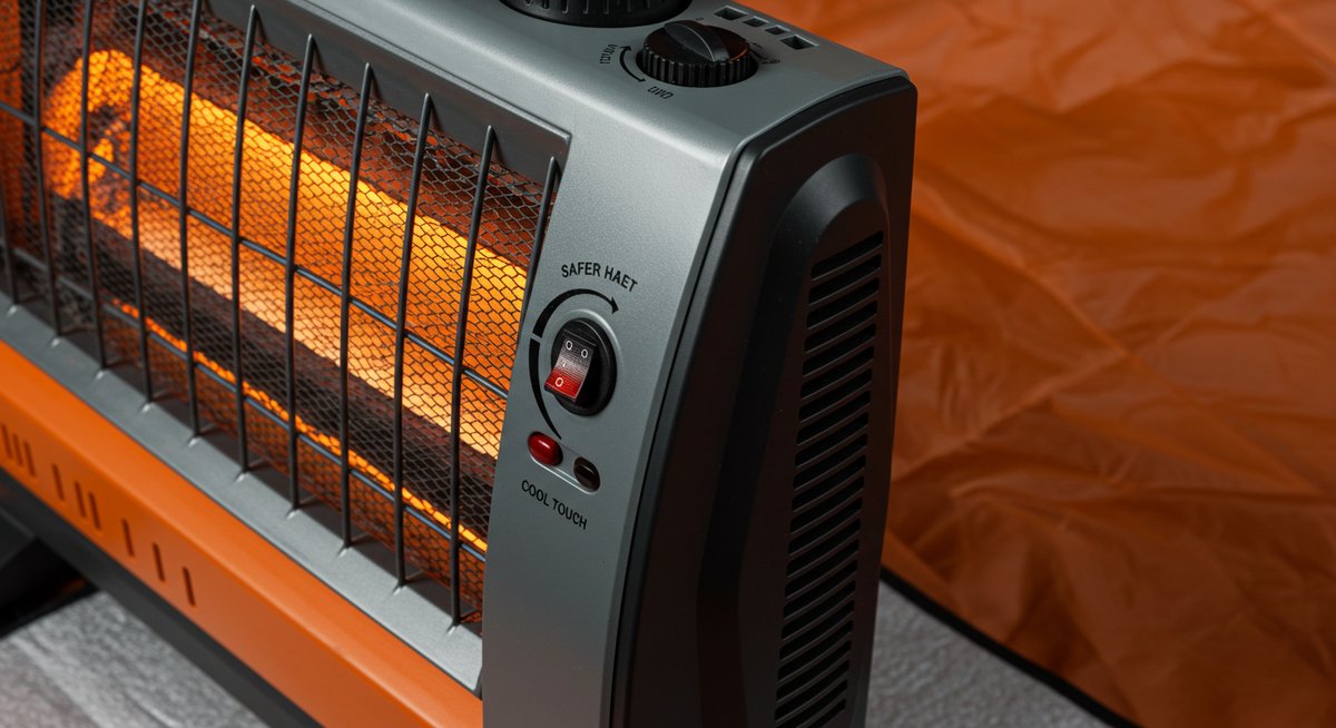 電気ストーブ キャンプ