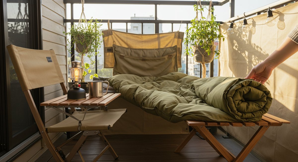 自宅 キャンプインテリア