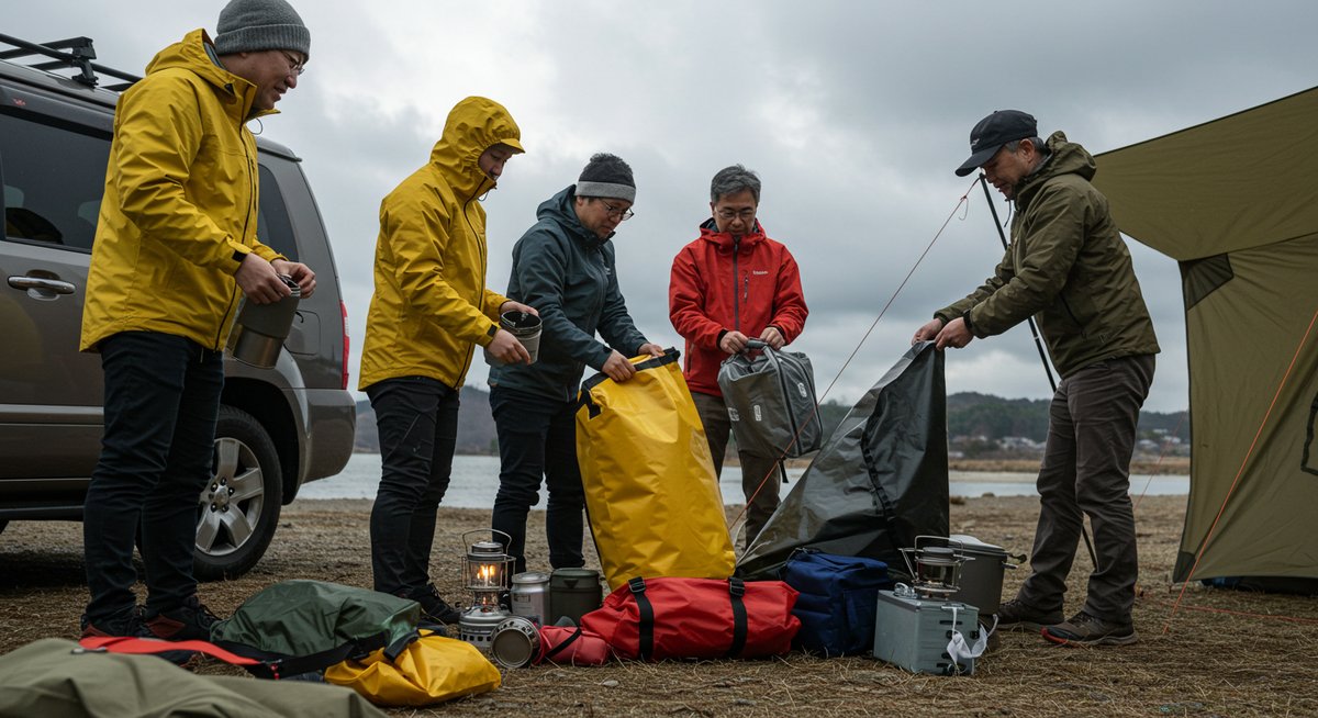 キャンプ 風速 中止