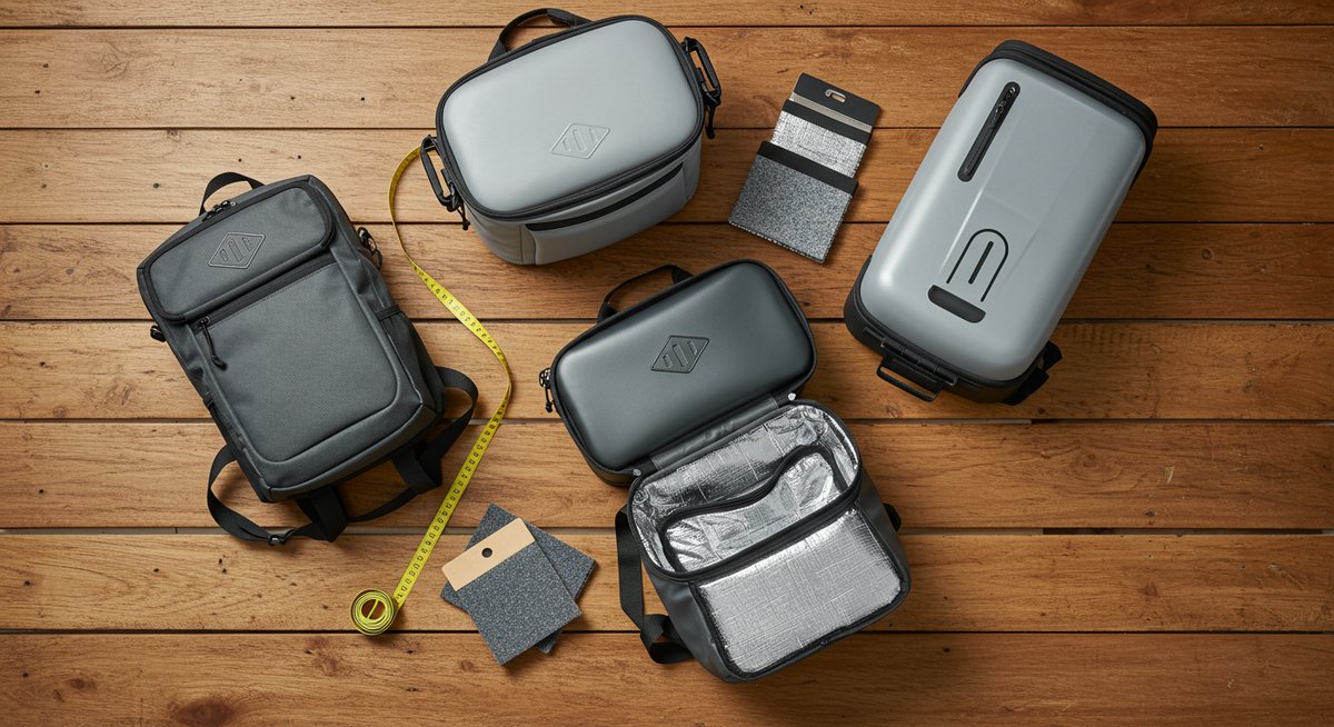 クーラーボックス 背負う