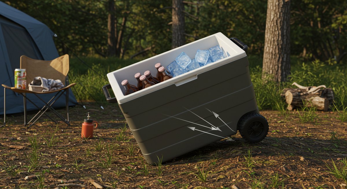 クーラーボックス キャスター デメリット