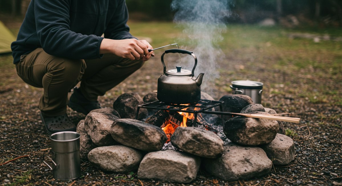 焚き火 早く消す方法
