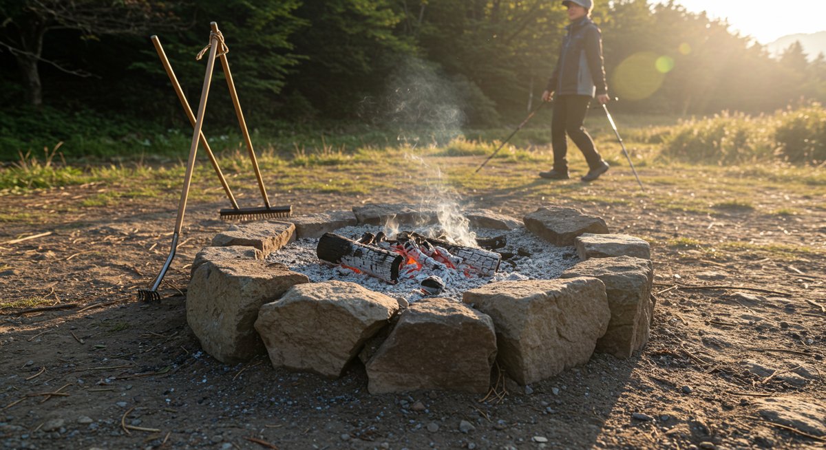 焚き火 早く消す方法