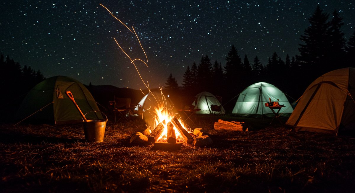 焚き火 火の粉 対策