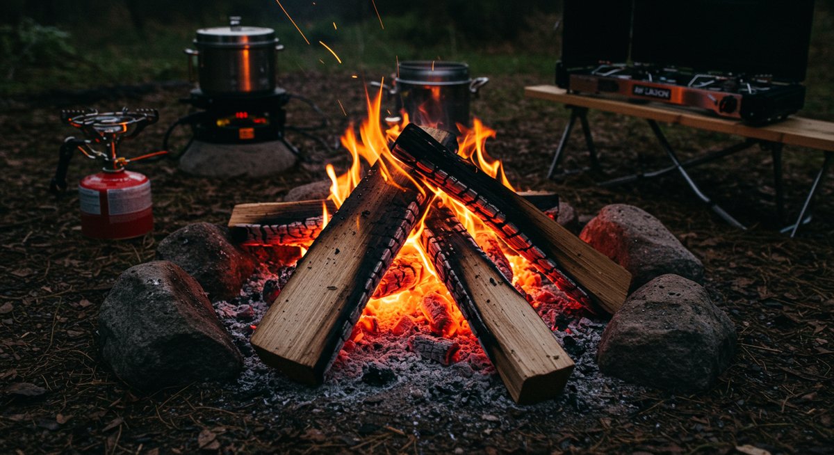 焚き火 長持ち