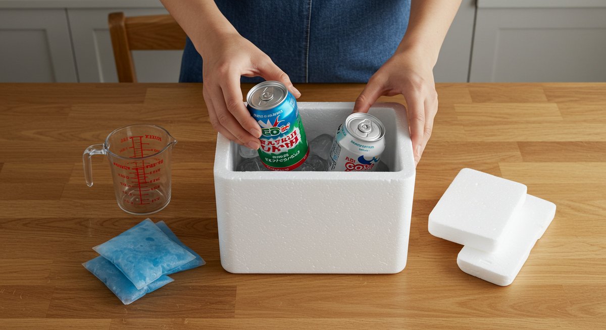発泡スチロール 保冷箱 100均