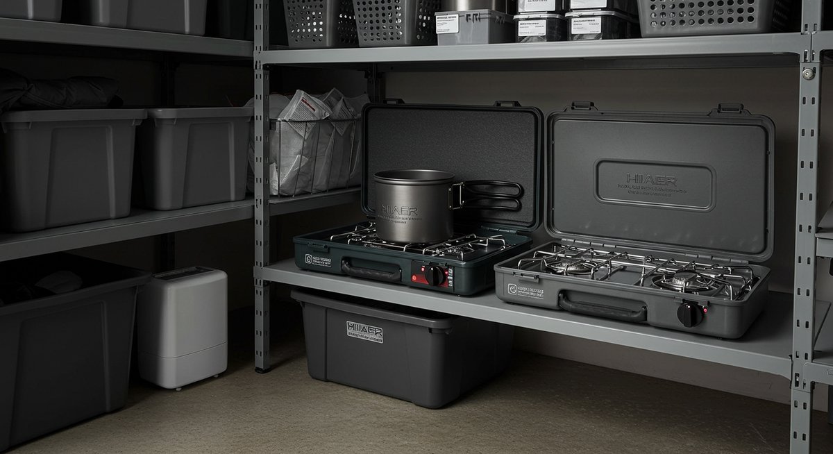 キャンプ道具 保管場所