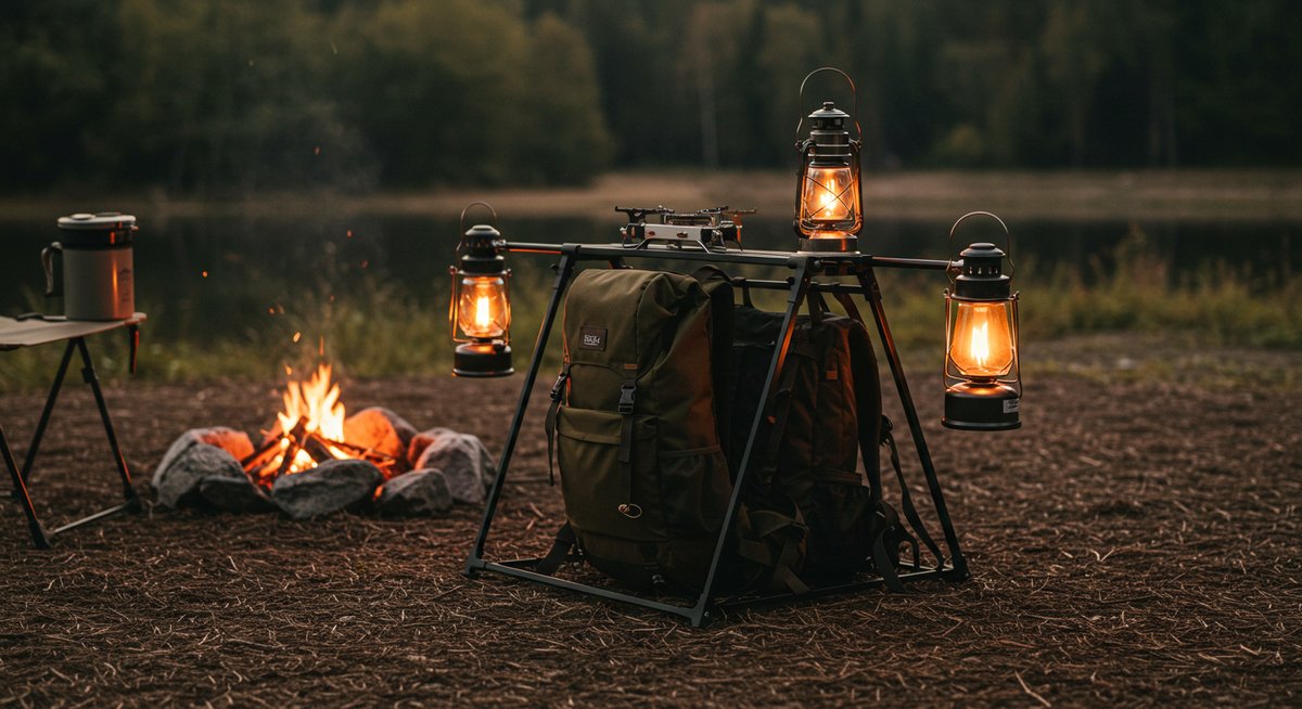 キャンプ 荷物 直置きしない