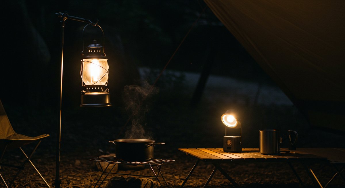 ランタン ランプ 違い