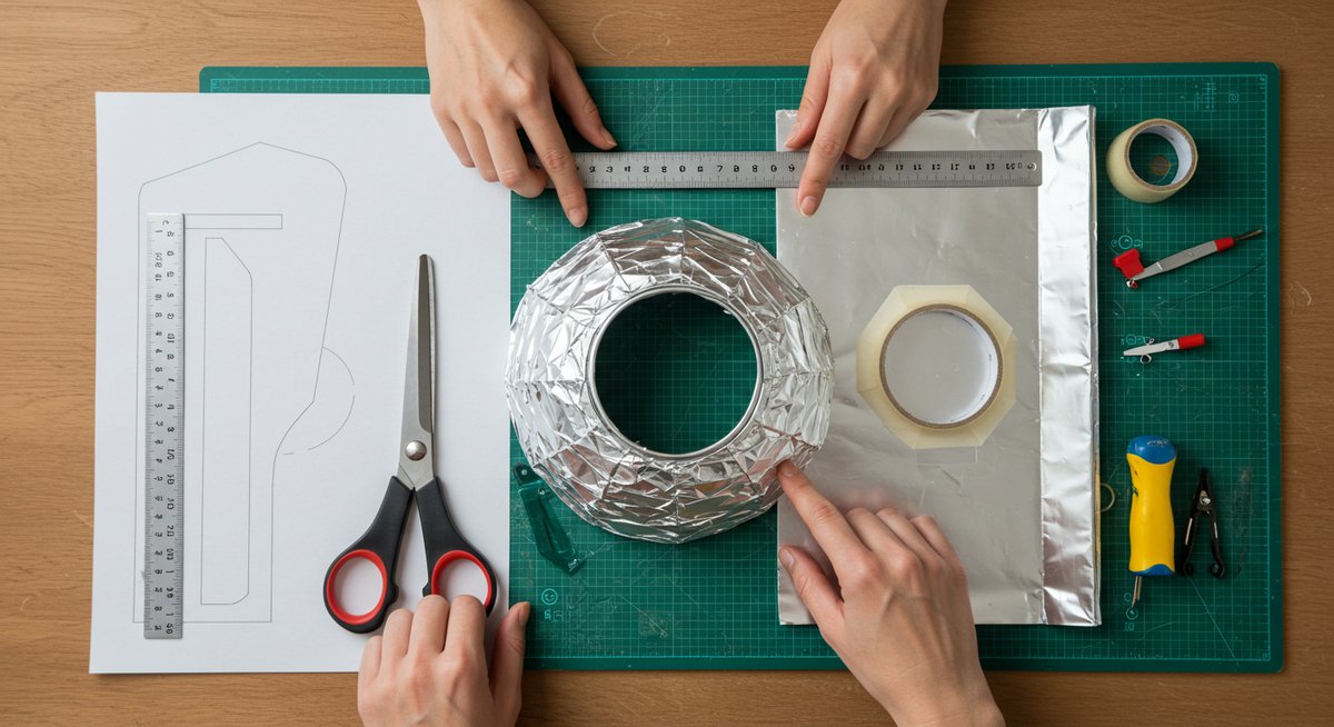 ランタン リフレクター自作