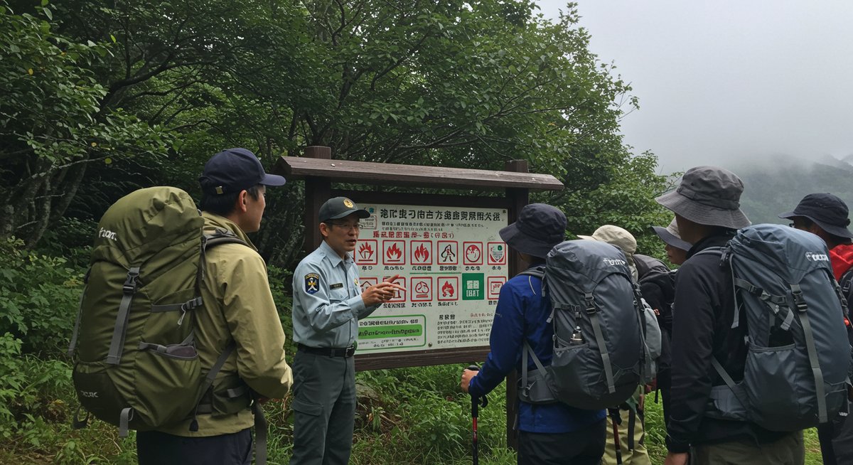 山 焚き火