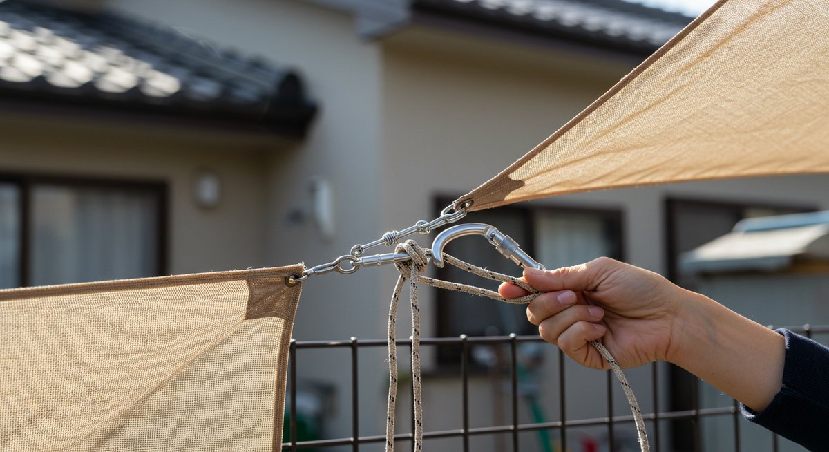サンシェード 重り 代用