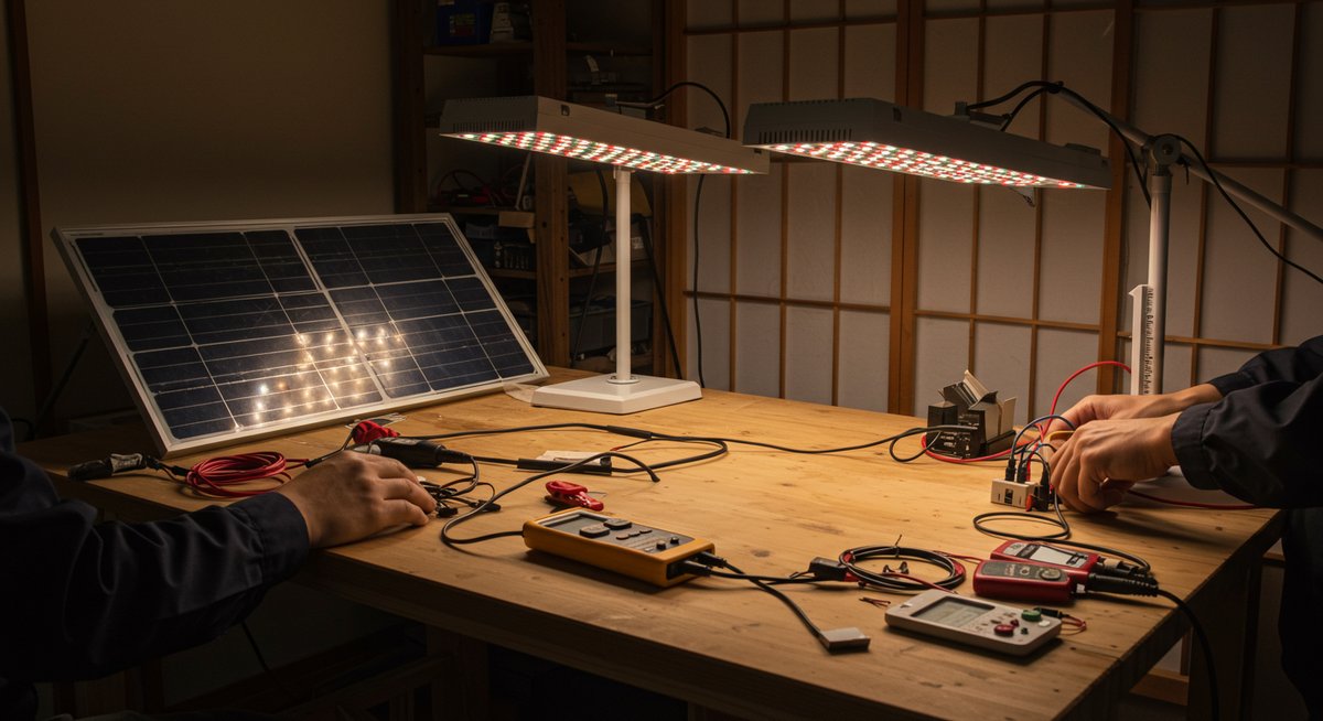 ソーラー充電 太陽光以外