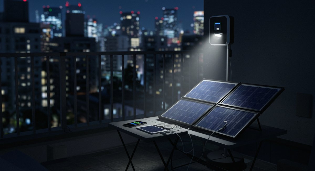 ソーラー充電 太陽光以外