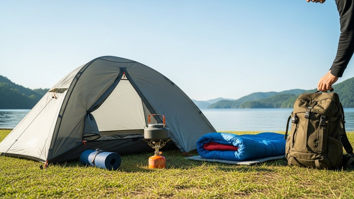 ソロキャンプに必要最低限の装備とは？まず買うべき3点と荷物の目安