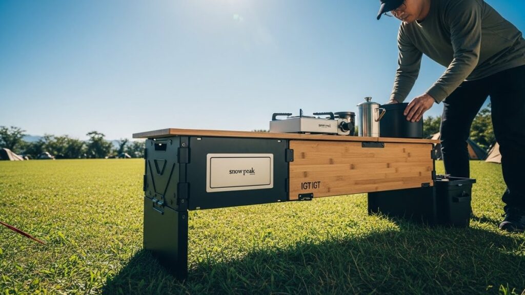 フラットバーナーのテーブルをガレージブランドで選ぶ！おしゃれで機能