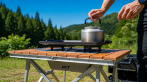 フラットバーナーに合うテーブルのおすすめ！IGT規格の選び方 | カヌエスタ